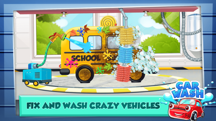 Mobil Oyun Hizmetleri - Car Wash Saloon game