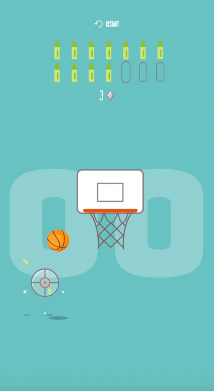 Mobil Oyun Hizmetleri - Basketbol Nişancısı
